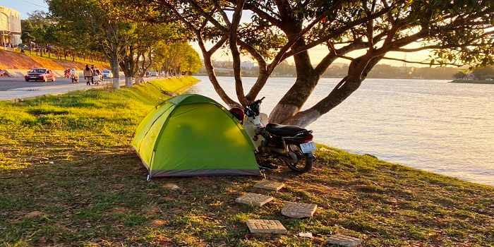 Cắm trại tại hồ Xuân Hương-compressed
